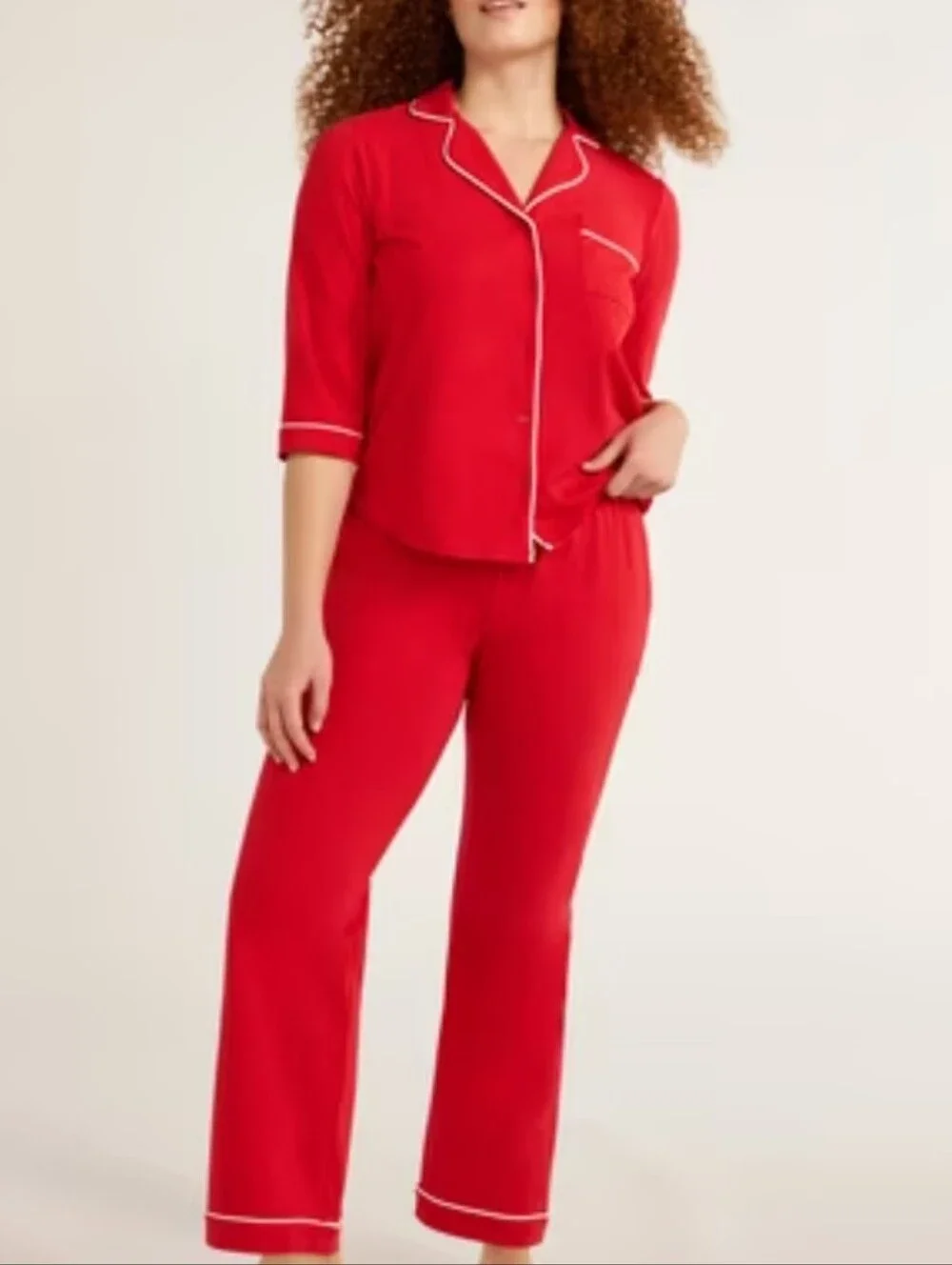 Kate Spade Red 2 Piece Pajama Set Size Small